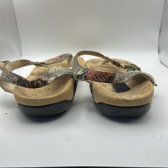 Vionic kalise Colorful Snakeskin Sandals 6 - Picture 3 of 4